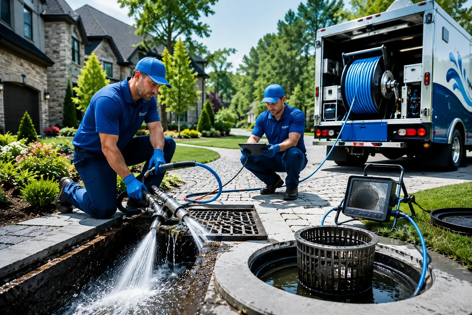 Local outdoor drain cleaning professionals in Lost Springs, KS